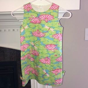 Little girls patterned dress